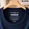 Custom Inside Neck Print T-Shirt - Personalized Anniversary Wedding Gifts For Husband And Wife, Him And Her - Forever Started With You