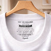 Custom Inside Neck Print T-Shirt - Personalized Anniversary Wedding Gifts For Husband And Wife, Him And Her - Forever Started With You