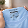 Custom Inside Neck Print T-Shirt - Personalized Anniversary Wedding Gifts For Husband And Wife, Him And Her - Forever Started With You