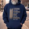 Custom Unisex T-shirt, Premium T-shirt, Hoodie - Personalized Father's Day Birthday Gifts For Dad, Grandpa - Official Dad Mode