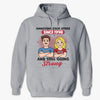 Custom Unisex T-shirt, Premium T-shirt, Hoodie - Personalized Anniversary Wedding Gifts For Husband And Wife, Him And Her - Side By Side Feels Good