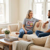 Custom Unisex T-shirt, Premium T-shirt, Hoodie - Personalized Anniversary Wedding Gifts For Husband And Wife, Him And Her - Side By Side Feels Good