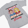 Custom Unisex T-shirt, Premium T-shirt, Hoodie - Personalized Anniversary Wedding Gifts For Husband And Wife, Him And Her - Side By Side Feels Good