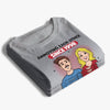 Custom Unisex T-shirt, Premium T-shirt, Hoodie - Personalized Anniversary Wedding Gifts For Husband And Wife, Him And Her - Side By Side Feels Good
