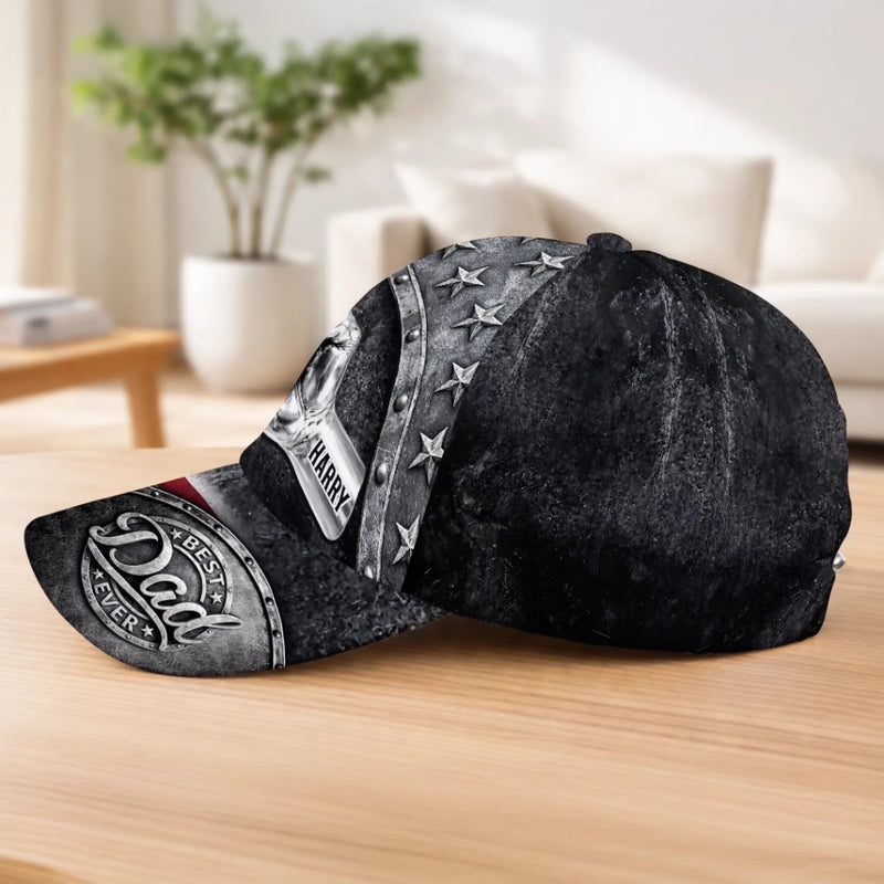 Custom Hat, All Over Print Classic Cap - Personalized Father's Day Birthday Gifts For Dad, Grandpa - Dad, My Everyday Hero