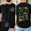 Custom Photo Unisex T-shirt - Personalized Father's Day Birthday Gifts For Dad, Grandpa - I Brake For Snacks