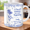 Custom Mug - Personalized Graduation Gifts For Him, Her - Blooming Into The Future