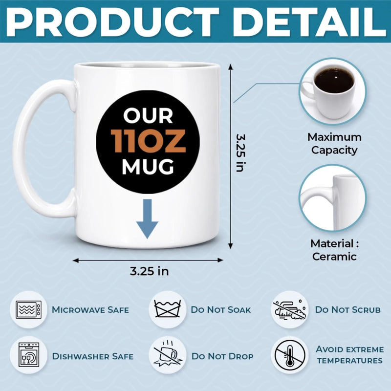 Custom Mug - Personalized Graduation Gifts For Him, Her - Blooming Into The Future