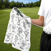 Custom Golf Towel - Personalized Father's Day Birthday Golf Gifts For Dad, Grandpa - Life Is Better On The Green