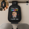 Custom Leather Car Visor - Personalized Father's Day Gifts For Dad, Grandpa - Guardian Of Our Journey
