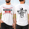 Custom Unisex T-shirt - Personalized Father's Day Birthday Gifts For Dad, Grandpa - Keep Calm And Play Ball