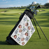 Custom Photo Golf Towel - Personalized Father's Day Birthday Golf Gifts For Dad, Grandpa - Good Days Start With Golf