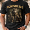 Custom Unisex T-shirt, Premium T-shirt, Hoodie - Personalized Father's Day Birthday Gifts For Dad, Grandpa - Strength Of The Pack Runs Deep