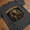 Custom Unisex T-shirt, Premium T-shirt, Hoodie - Personalized Father's Day Birthday Gifts For Dad, Grandpa - Strength Of The Pack Runs Deep