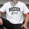 Custom LA 2026 Soccer Dad Unisex T-shirt - Personalized Father's Day Birthday Gifts For Dad, Grandpa, Soccer Lovers, Sports Fans, Sports Lovers - The Man Behind Every Win