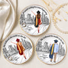 Custom Full-Print Round Jewelry Dish - Personalized Graduation Gifts For Him, Her - The Future Starts Now
