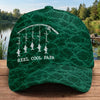 Custom Hat, All Over Print Classic Cap - Personalized Father's Day Fishing Gifts For Fisherman, Dad, Grandpa - Keep Calm And Fish On