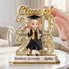 Custom Acrylic Plaque - Personalized Graduation Gifts For Him, Her - One Milestone, Endless Shine