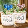 Custom Glass Everlasting Tulips - Personalized Graduation Gifts For Teachers - The Quiet Hero Behind Every Success