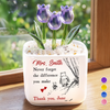 Custom Glass Everlasting Tulips - Personalized Graduation Gifts For Teachers - The Quiet Hero Behind Every Success