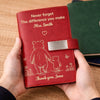 Custom PU Leather Notebook - Personalized  Graduation Gifts For Teachers - A Simple Way To Say Thank You