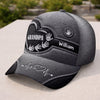 Custom Hat, All Over Print Classic Cap - Personalized Father's Day Birthday Gifts For Dad, Grandpa - Dad Makes Every Day Better