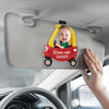 Custom Photo Acrylic Car Visor Clip - Personalized Father's Day Gifts For Dad, Grandpa - Precious Cargo In His Heart