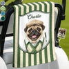 Custom Photo Golf Towel - Personalized Father's Day Birthday Golf Gifts For Dog Lovers, Dog Dad And Mom - Golf Mode Always On