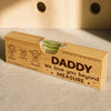 Custom Wooden Bottle Opener With Built-in Spirit Level - Personalized Father's Day Birthday Gifts For Dad, Grandpa - Level Up Your Spirits