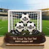 Custom LA 2026 Soccer Dad 2-Layered Wooden Plaque - Personalized Father's Day Gifts For Dad, Grandpa, Soccer Lovers, Sports Fans, Sports Lovers - Game Day, Dad Day