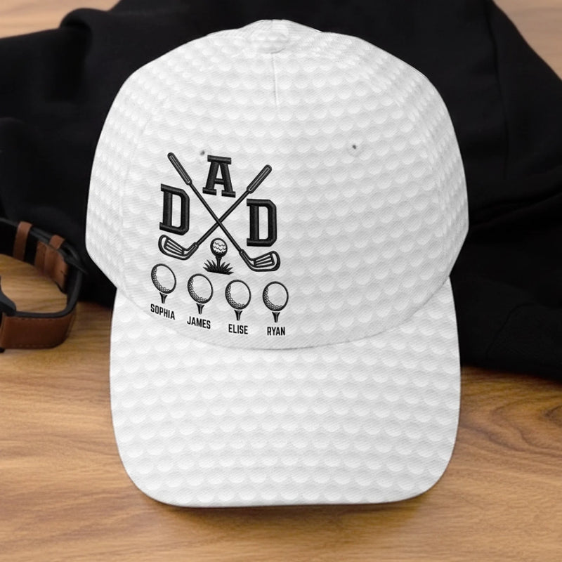 Custom Hat, All Over Print Classic Cap - Personalized Father's Day Birthday Golf Gifts For Dad, Grandpa - Golf Is Always A Good Idea