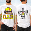 Custom Unisex T-shirt - Personalized Mother's Day, Father's Day Gifts For Mom, Grandma, Dad, Grandpa - Live, Love, Softball