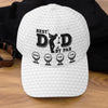 Custom Hat, All Over Print Classic Cap - Personalized Father's Day Birthday Golf Gifts For Dad, Grandpa - The Best Dad Ever