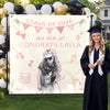 Custom Photo Backdrop - Personalized Graduation Gifts For Him, Her - Congrats To The Little Star