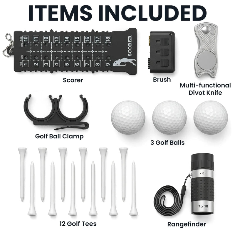 Custom Golf Bag - Personalized Father's Day Birthday Golf Gifts For Dad, Grandpa - Chasing Sunshine And Birdies