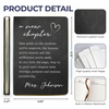 Custom Leather Writing Journal - Personalized Birthday Gifts For Teachers - Appreciation Written From The Heart