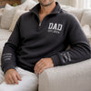 Custom Unisex Quarter Zip Sweatshirt - Personalized Father's Day Birthday Gifts For Dad, Grandpa - Loved Beyond Measure Called Dad