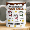 Custom 3D Inflated Effect Printed Mug - Personalized Father's Day Birthday Gifts For Dad - Cheers To The Best Dad