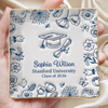 Custom 3D Inflated Effect Printed Full-Print Jewelry Dish - Personalized Graduation Gifts For Her, Him - A Bright Future Looks Good
