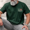 Custom Unisex T-shirt - Personalized Father's Day Birthday Gifts For Dad, Grandpa - Strong, Kind And Always There