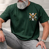 Custom Unisex T-shirt - Personalized Birthday Baseball Gifts For Dad, Grandpa, Baseball Lovers, Sports Fans, Sports Lovers - Heart Of A Champion