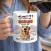 Custom 3D Inflated Effect Printed Mug - Personalized Father's Day Birthday Gifts For Dog Cat Lovers, Dog Dad And Mom, Cat Owners - Life Will Always Be Interesting
