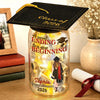 Custom Money Holder Mason Jar Light - Personalized Graduation Gifts For Him, Her - Graduation Glow With Purpose
