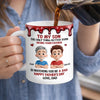 Custom 3D Inflated Effect Printed Mug - Personalized Father's Day Gifts For Son - The Dad Upgrade
