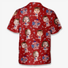 Custom Photo Unisex Tropical Hawaiian Aloha Shirt - Personalized Father's Day Gifts For Dad, Grandpa - Peak Dad Energy