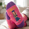 Custom Crew Socks - Personalized Graduation Gifts For Him, Her - Too Cool For School