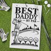 Custom Golf Towel - Personalized Father's Day Birthday Golf Gifts For Dad, Grandpa - The Real Golf Champ