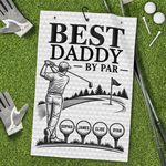 Custom Golf Towel - Personalized Father's Day Birthday Golf Gifts For Dad, Grandpa - The Real Golf Champ