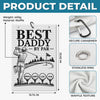 Custom Golf Towel - Personalized Father's Day Birthday Golf Gifts For Dad, Grandpa - The Real Golf Champ
