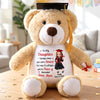 Custom Graduation Plush Bear - Personalized Graduation Gifts For Daughter, Son - Diploma Day Cutie